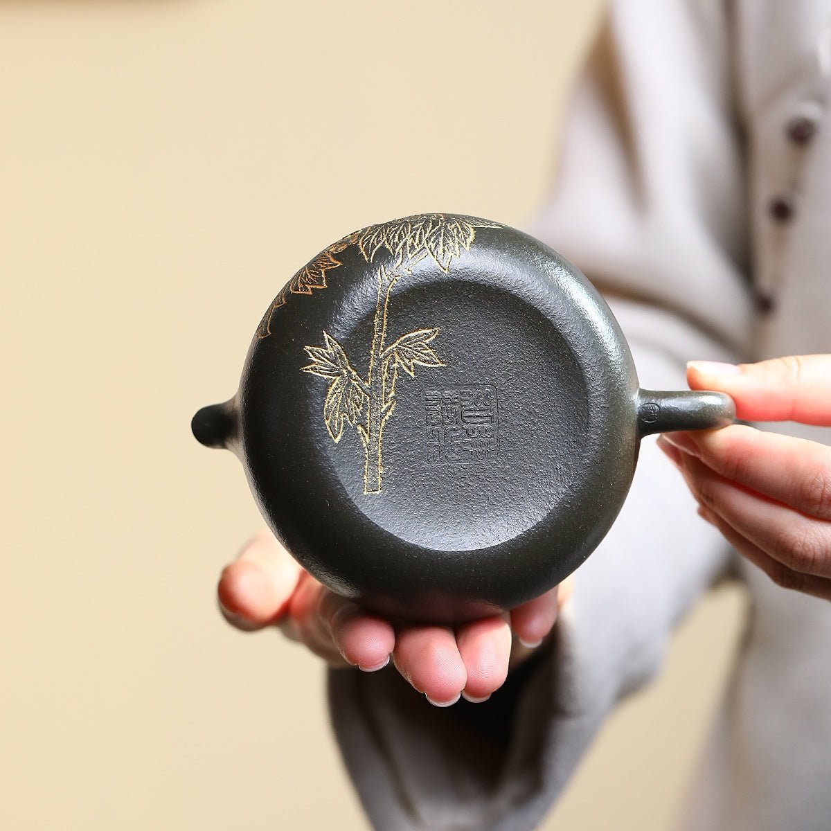 Han Jiang 230cc - Yixing Handmade Teapot - zycs_China