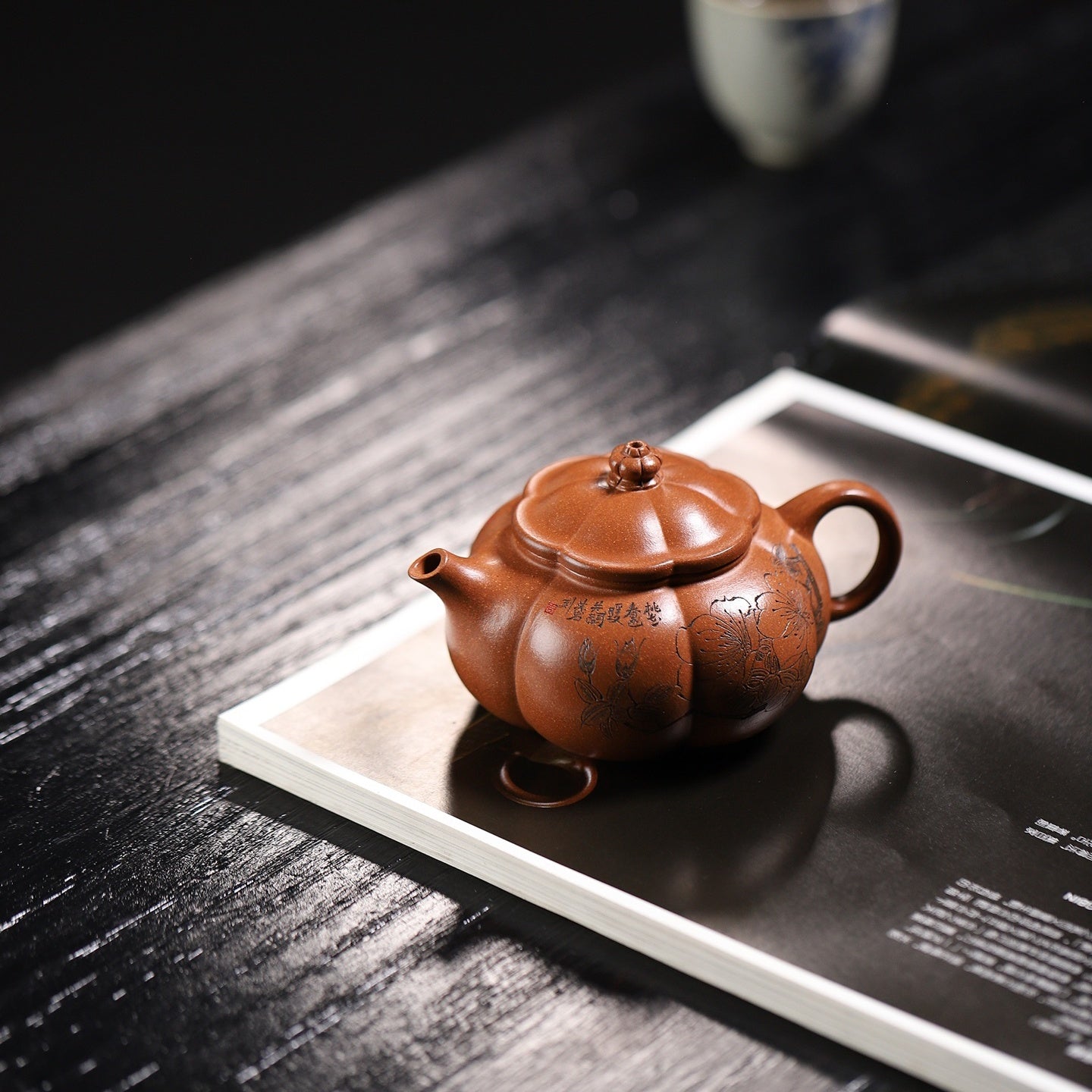 Han Jiang Jin Wen 170cc - Yixing Handmade Teapot - zycs_China