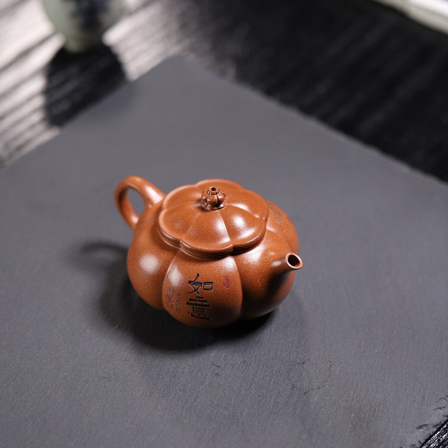 Han Jiang Jin Wen 170cc - Yixing Handmade Teapot - zycs_China