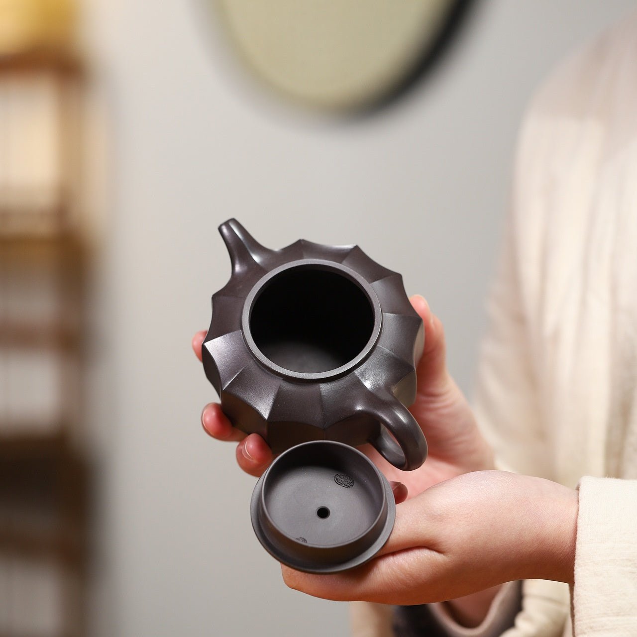 Han Jun 200cc - Yixing Handmade Teapot - zycs_China - tea - teapot