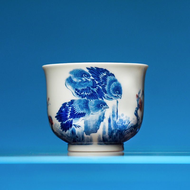 Han Que 80cc/100cc - Jing De Zhen Porcelain Teacup - zycs_China