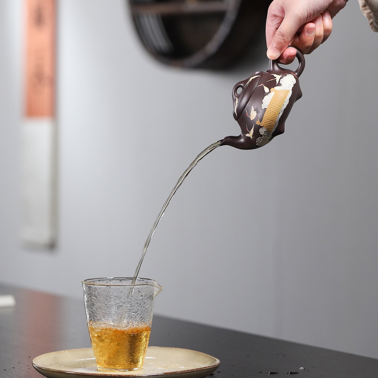 Han Tang Shi Piao 160cc - Yixing Handmade Teapot 江苏宜兴