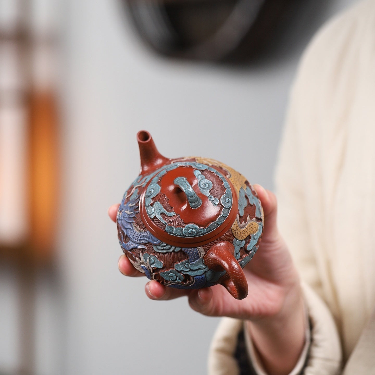 Han Tang Shi Piao 170cc - Yixing Handmade Teapot - zycs_China