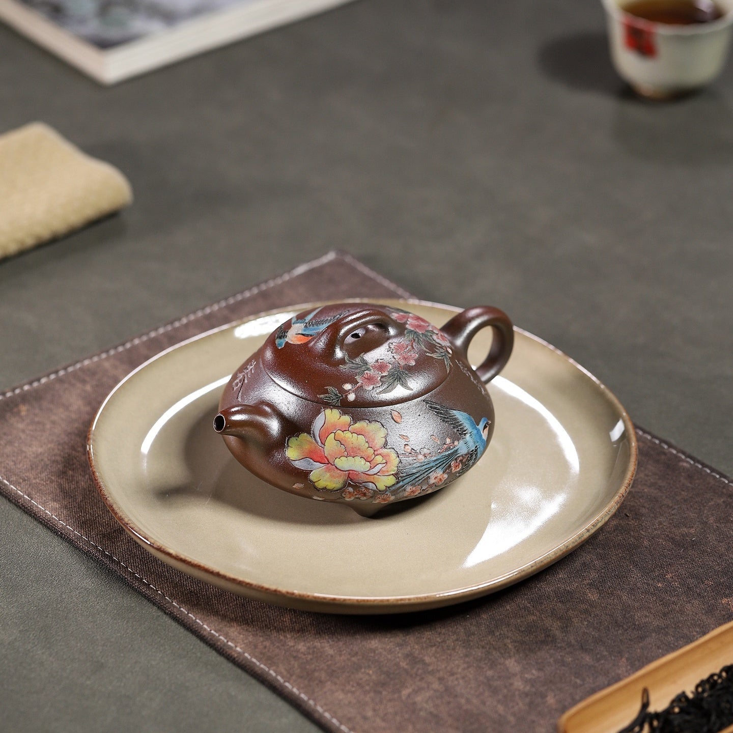 Han Tang Shi Piao 180cc - Yixing Handmade Teapot - zycs_China - tea - teapot