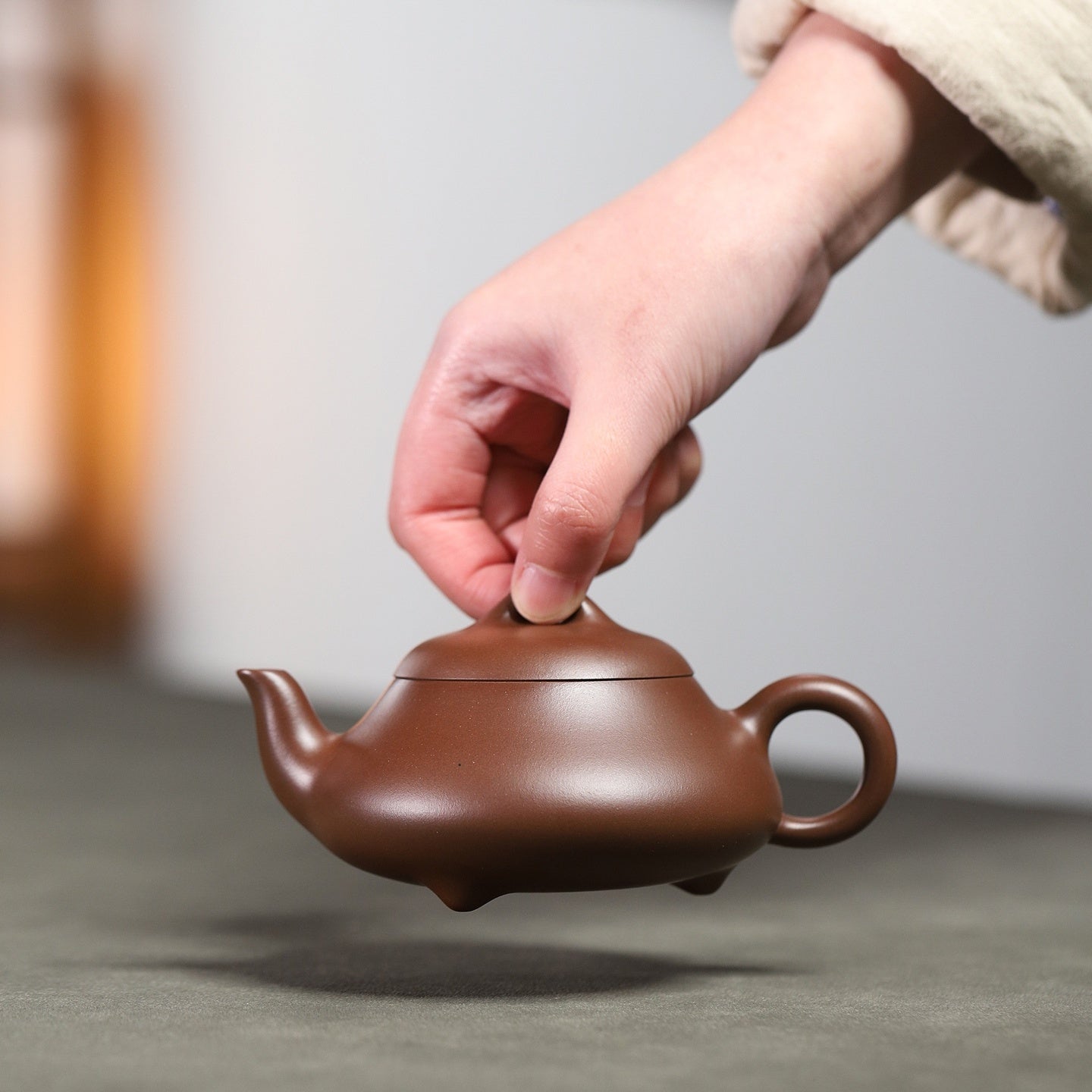 Han Tang Shi Piao 200cc - Yixing Handmade Teapot - zycs_China - tea - teapot