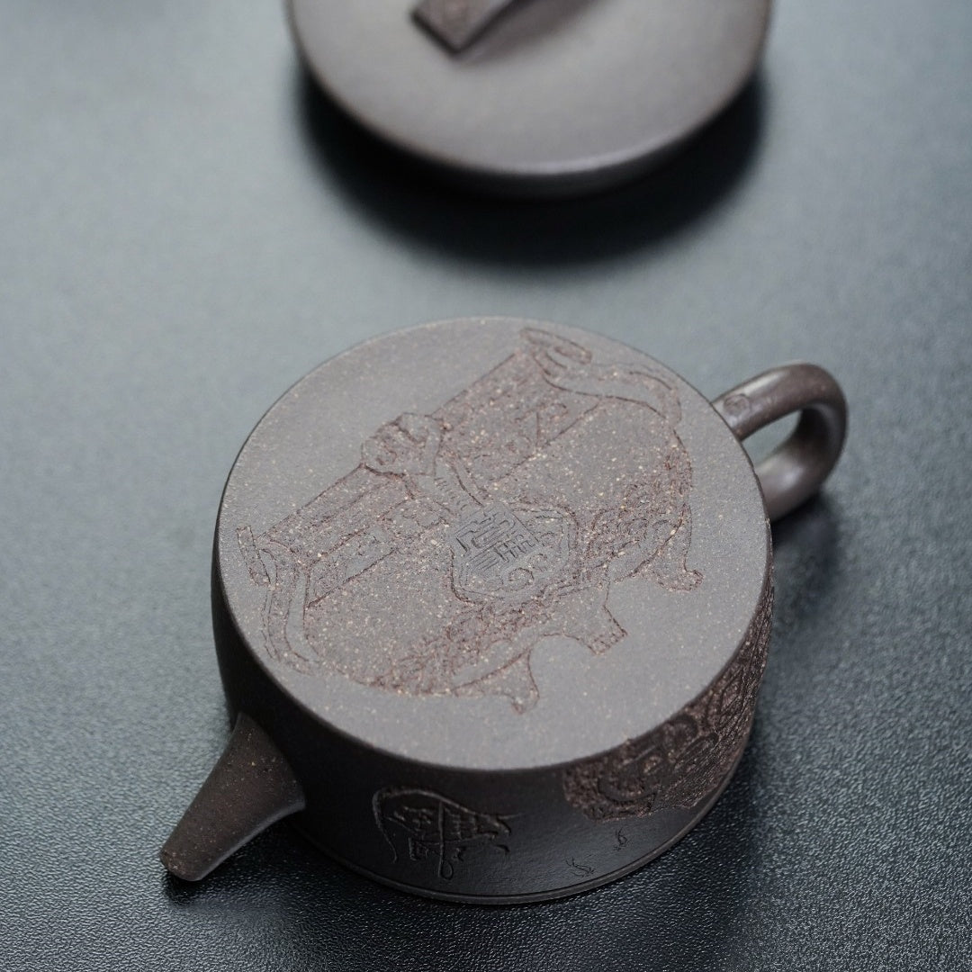 Han Wa 120cc - Yixing Handmade Teapot - zycs_China