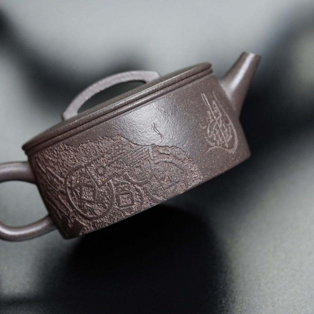 Han Wa 120cc - Yixing Handmade Teapot - zycs_China