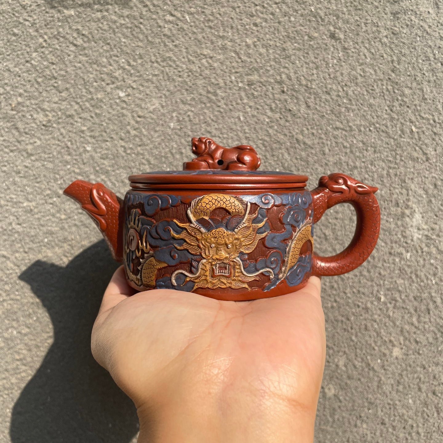 Han Wa 180cc - Yixing Handmade Teapot 江苏宜兴