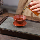 He Feng Song Xiang 100cc - Yixing Handmade Teacup - zycs_China