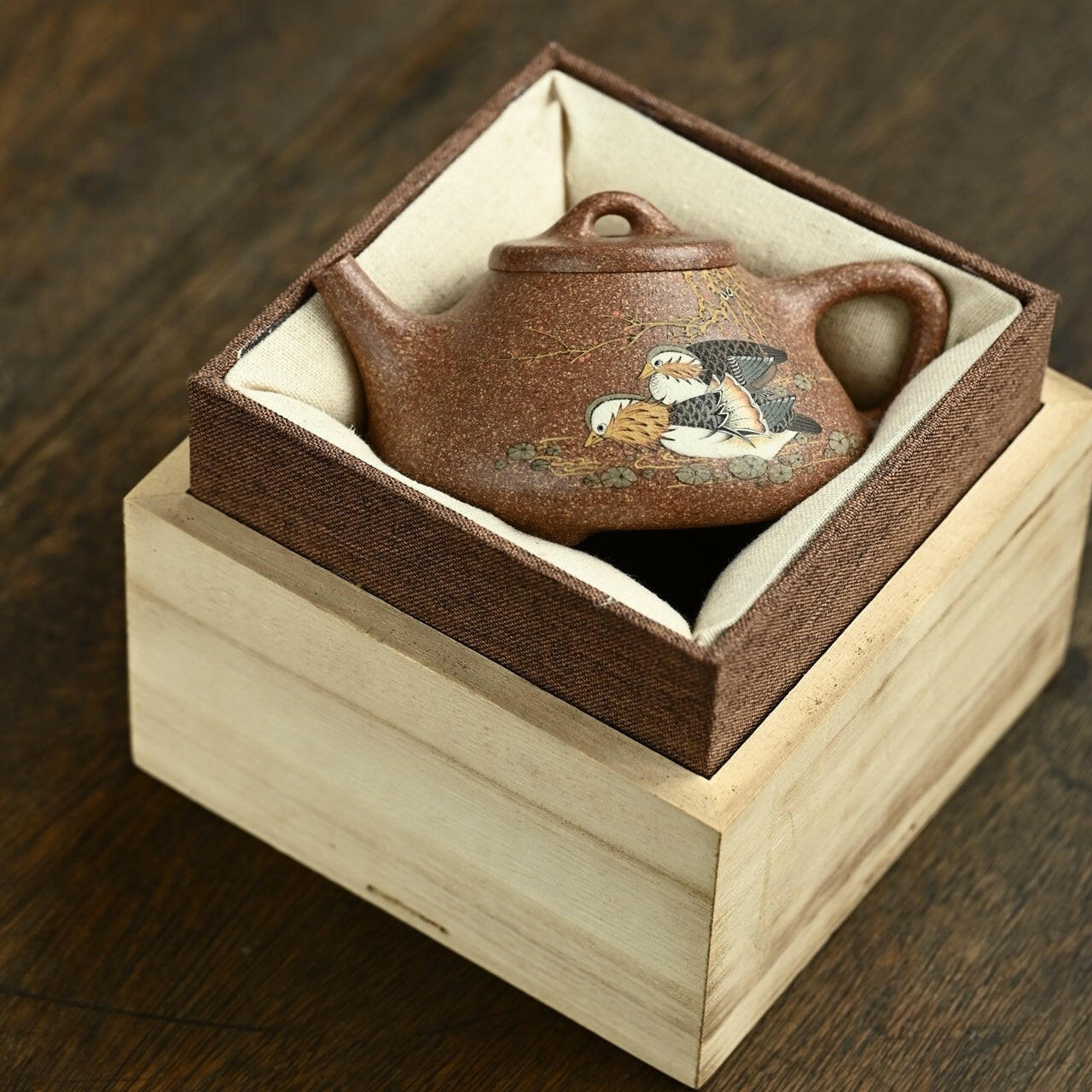 He He Mei Mei 230cc - Yixing Handmade Teapot - zycs_China