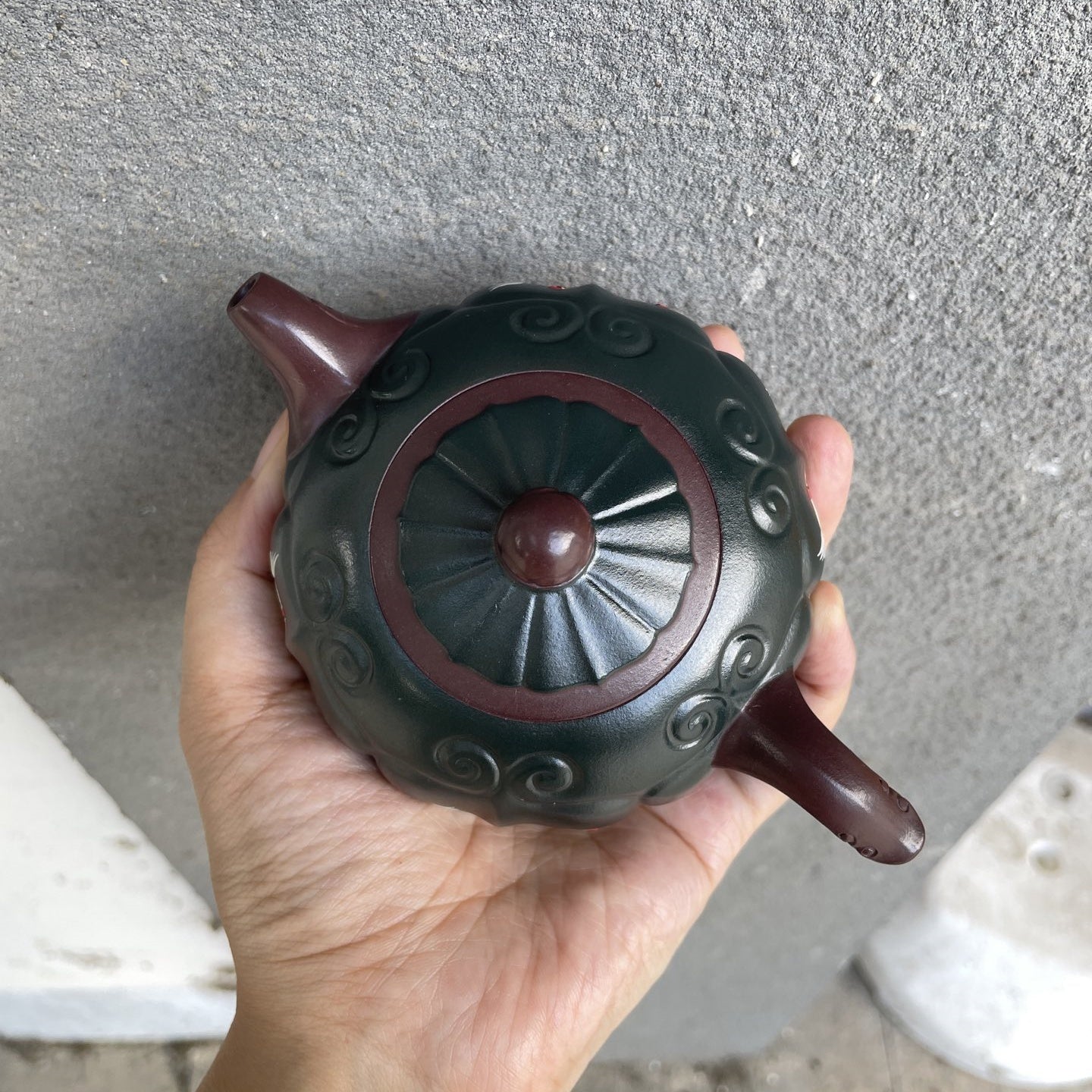 He He Ru Yi 180cc - Yixing Handmade Teapot - zycs_China