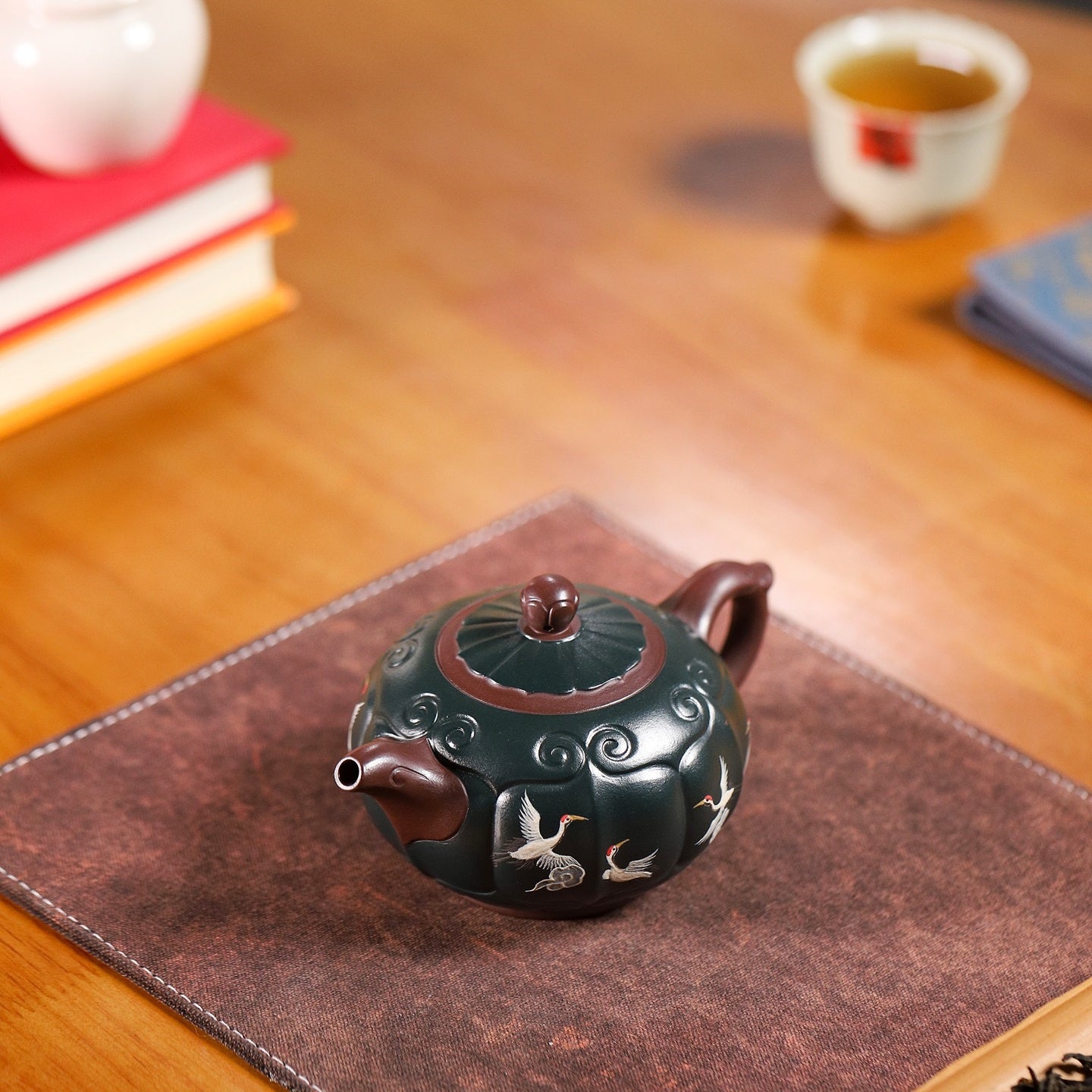 He He Ru Yi 180cc - Yixing Handmade Teapot - zycs_China