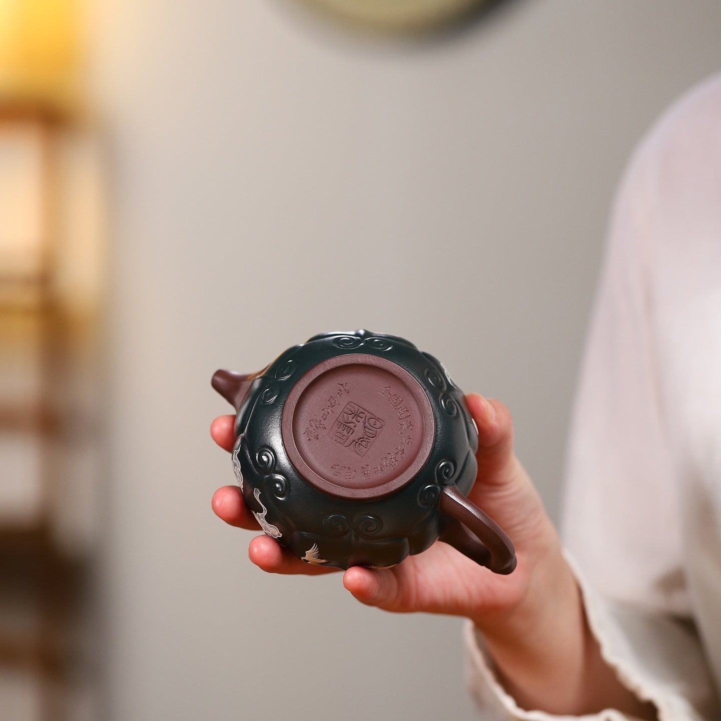 He He Ru Yi 180cc - Yixing Handmade Teapot - zycs_China