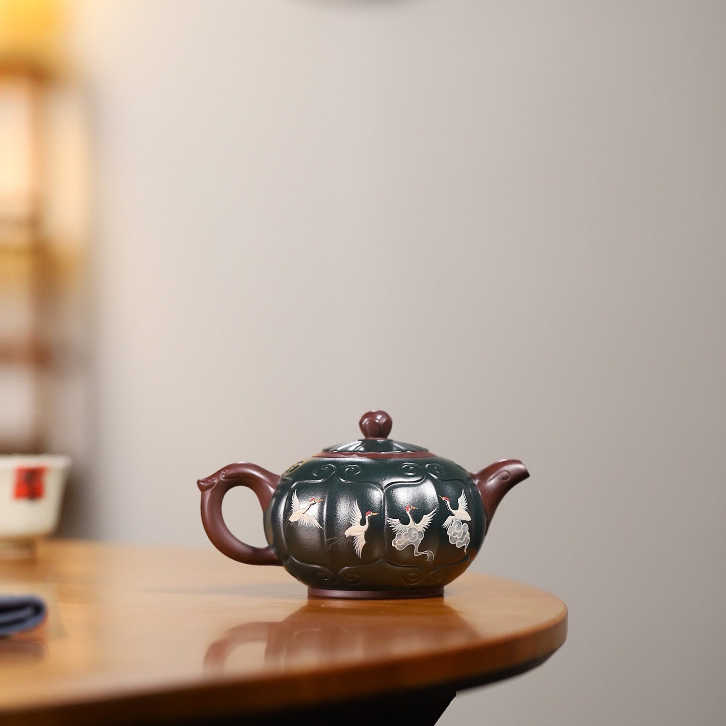 He He Ru Yi 180cc - Yixing Handmade Teapot - zycs_China