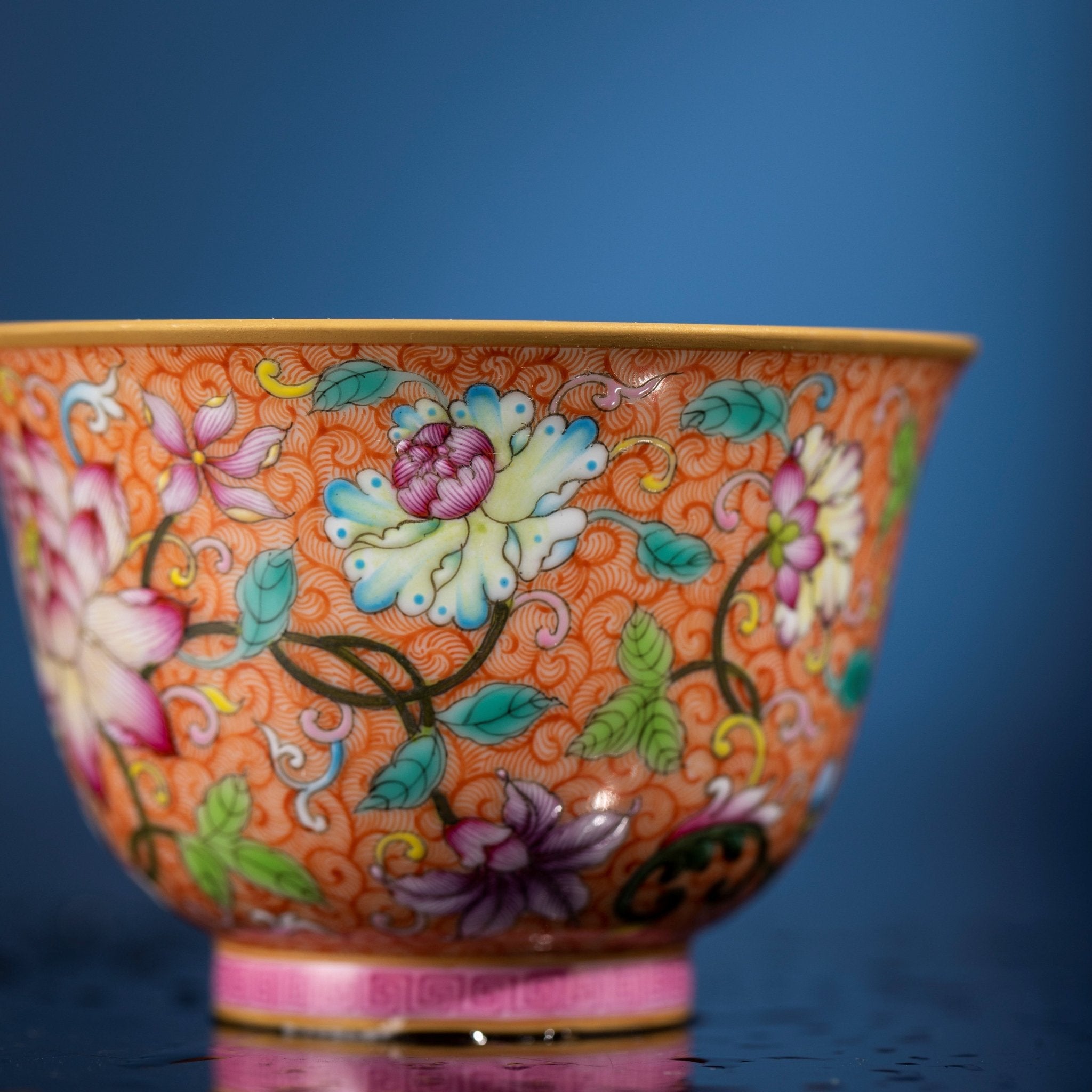 He Hua 120cc - Jing De Zhen Porcelain Teacup - zycs_China