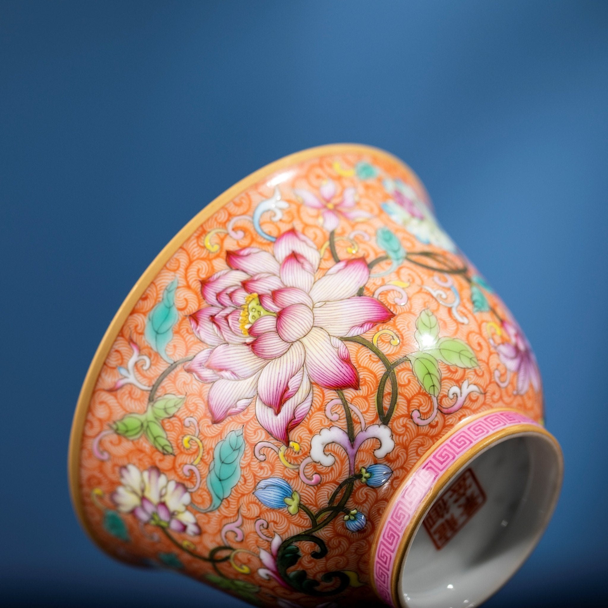 He Hua 120cc - Jing De Zhen Porcelain Teacup - zycs_China