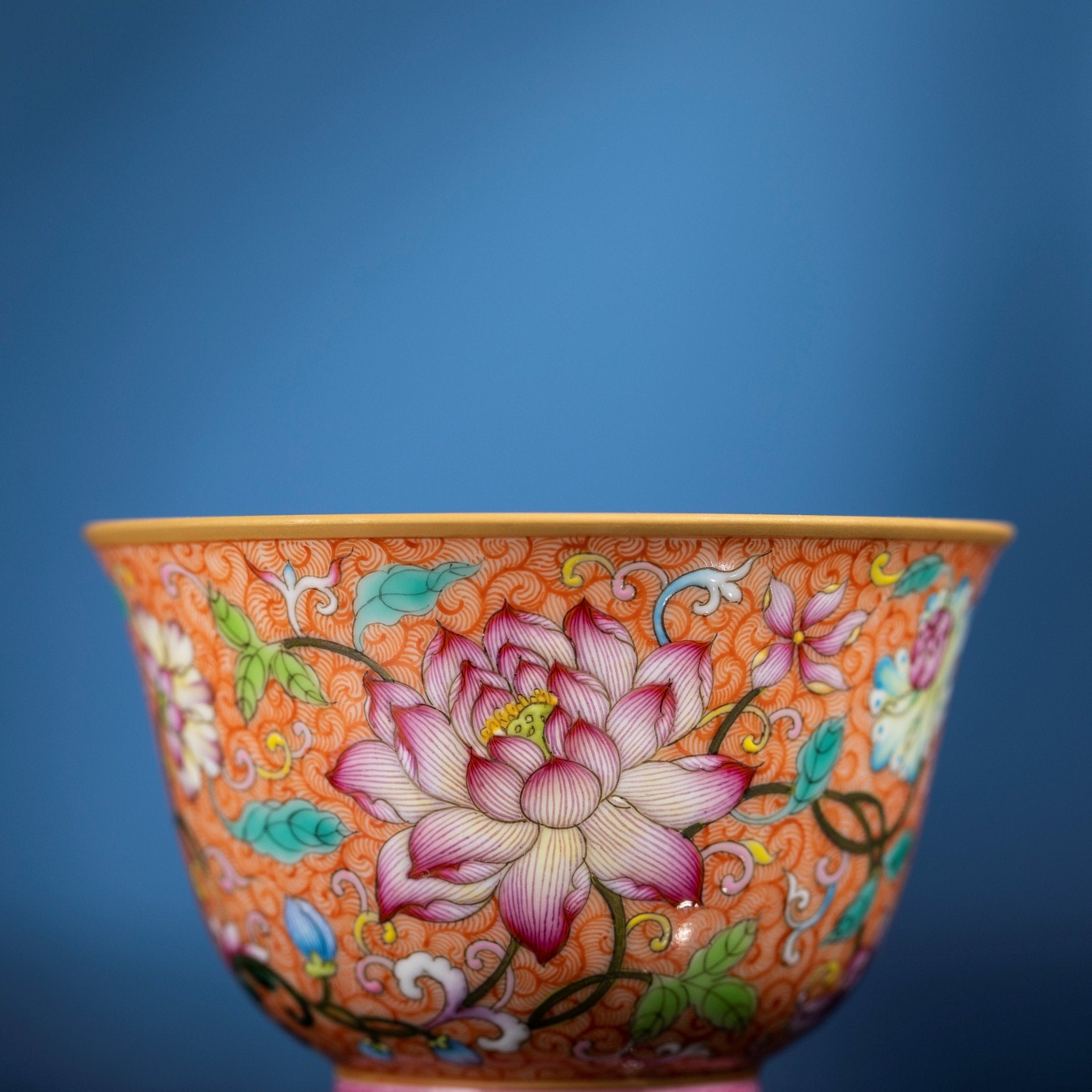 He Hua 120cc - Jing De Zhen Porcelain Teacup - zycs_China