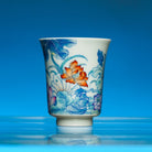 He Hua 130cc - Jing De Zhen Porcelain Gaiwan - zycs_China