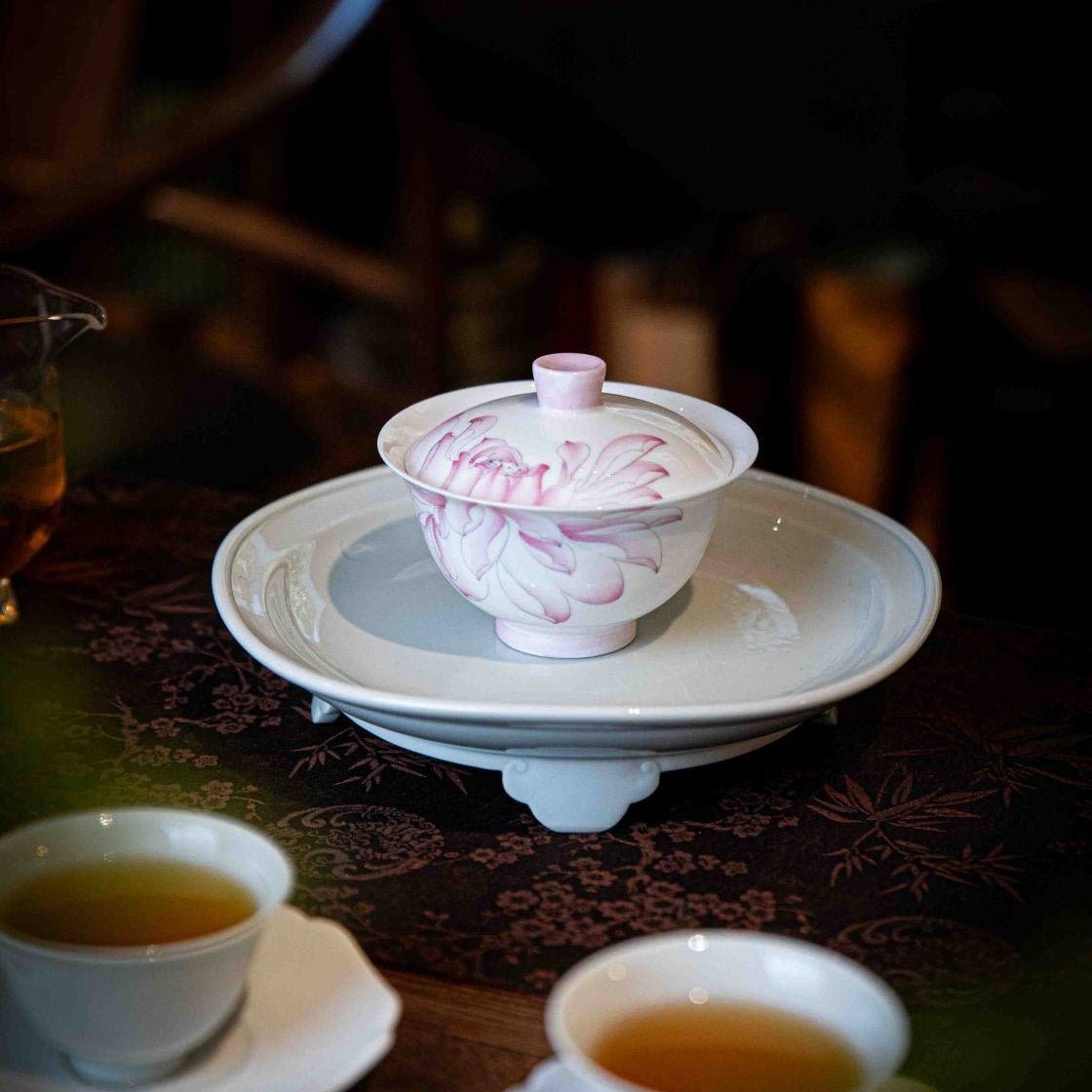 He Hua - Jing De Zhen Porcelain Gaiwan - zycs_China