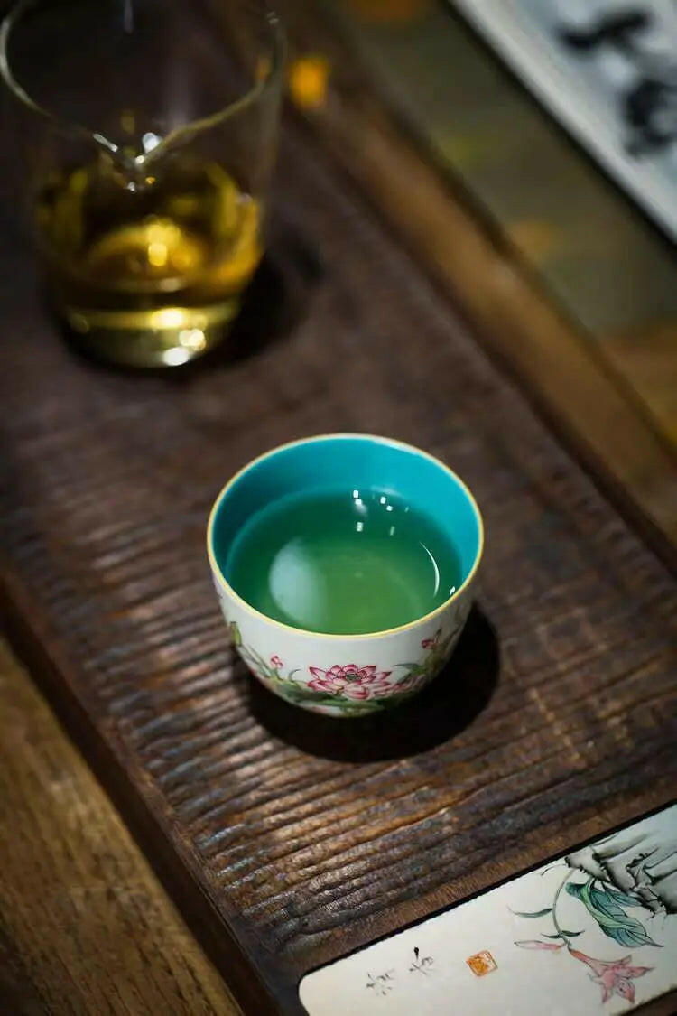 He Hua - Jing De Zhen Porcelain Teacup - zycs_China - tea - teapot