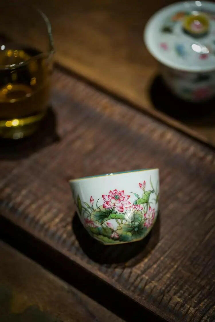 He Hua - Jing De Zhen Porcelain Teacup - zycs_China - tea - teapot