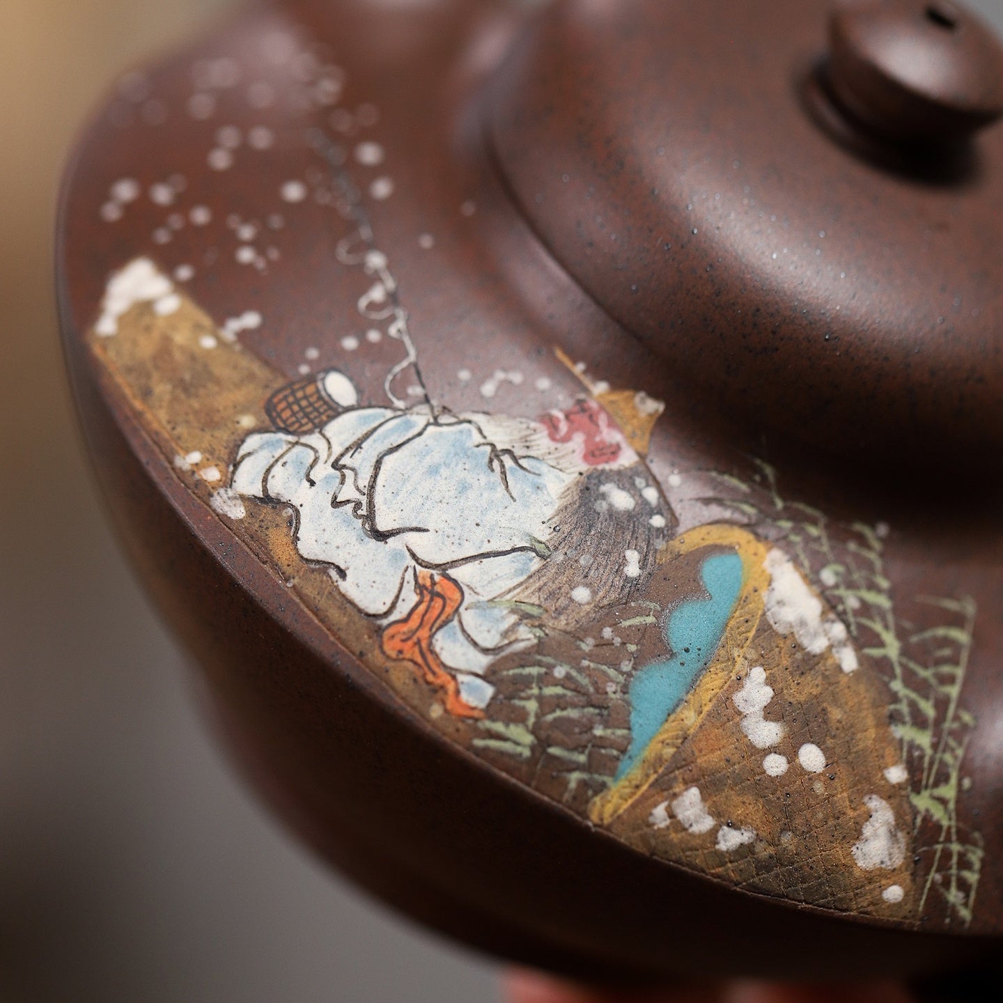 He Huan 180cc - Yixing Handmade Teapot - zycs_China