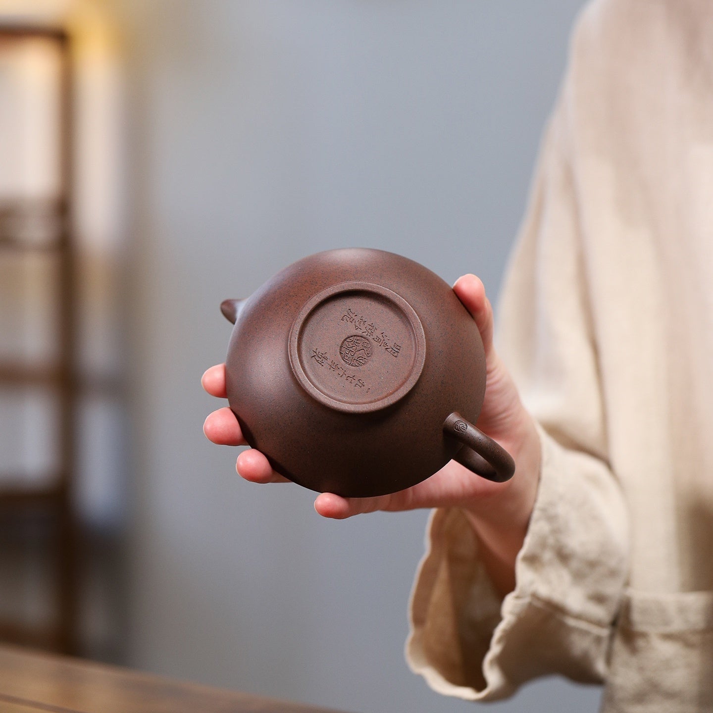 He Huan 180cc - Yixing Handmade Teapot - zycs_China