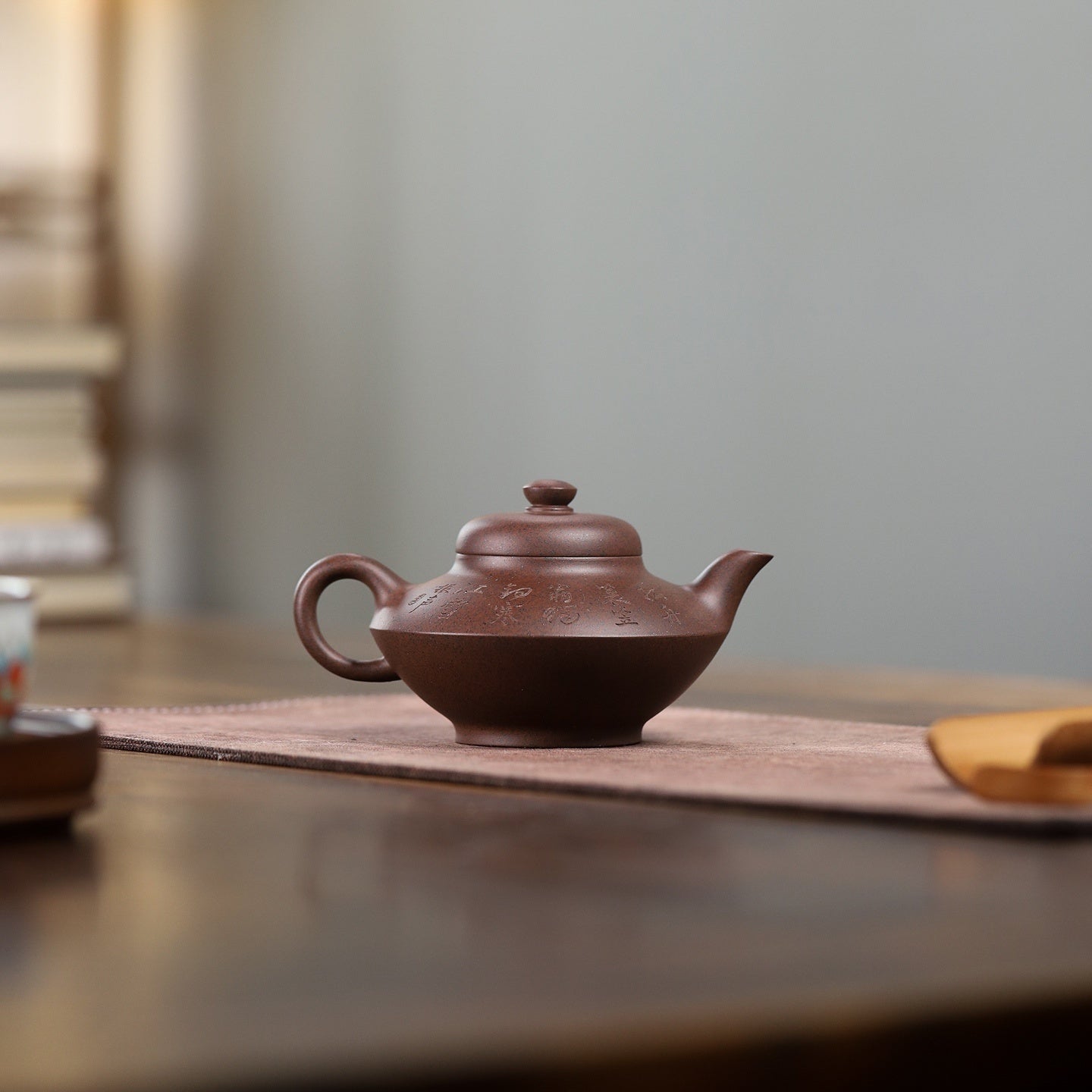 He Huan 180cc - Yixing Handmade Teapot - zycs_China