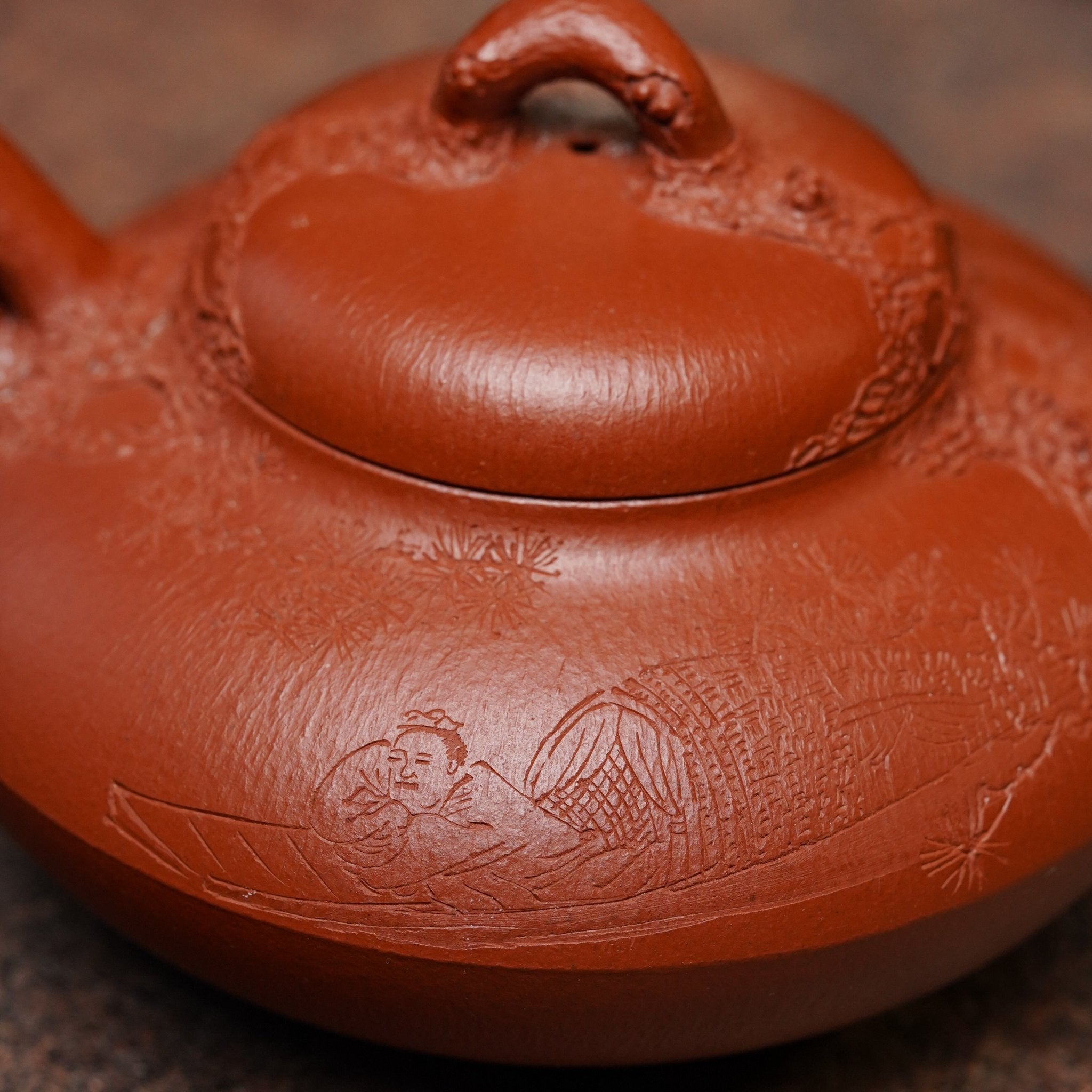 He Huan Ti Liang 200cc - Yixing Handmade Teapot - zycs_China