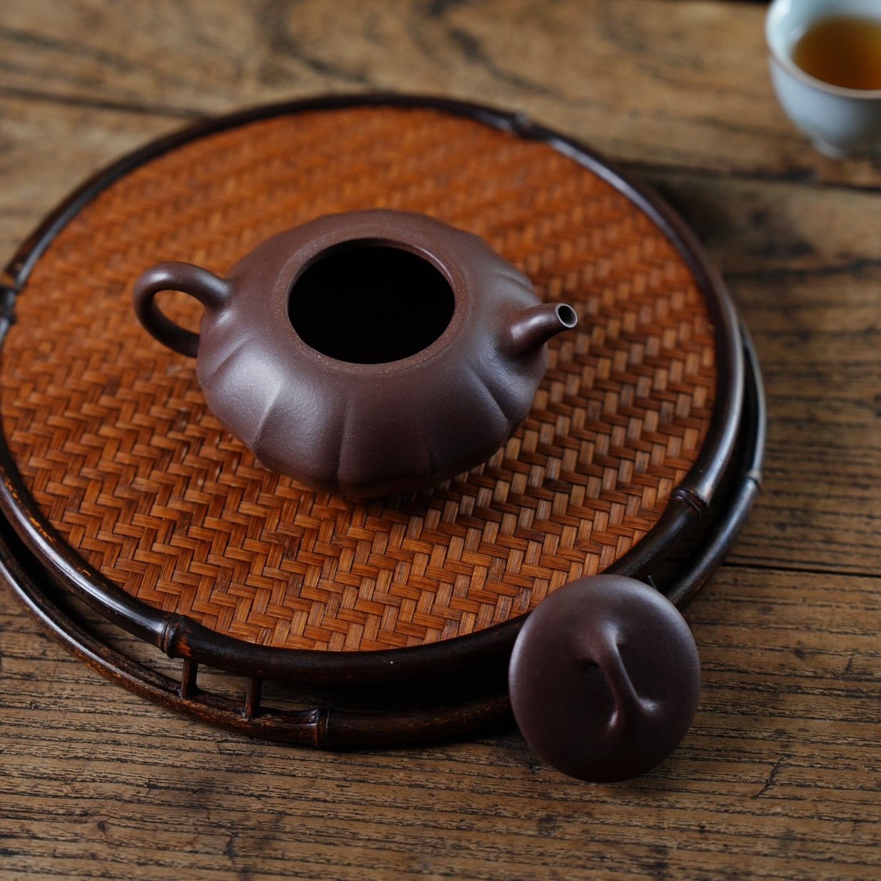 He Huan Zuan 200cc - Yixing Handmade Teapot - zycs_China