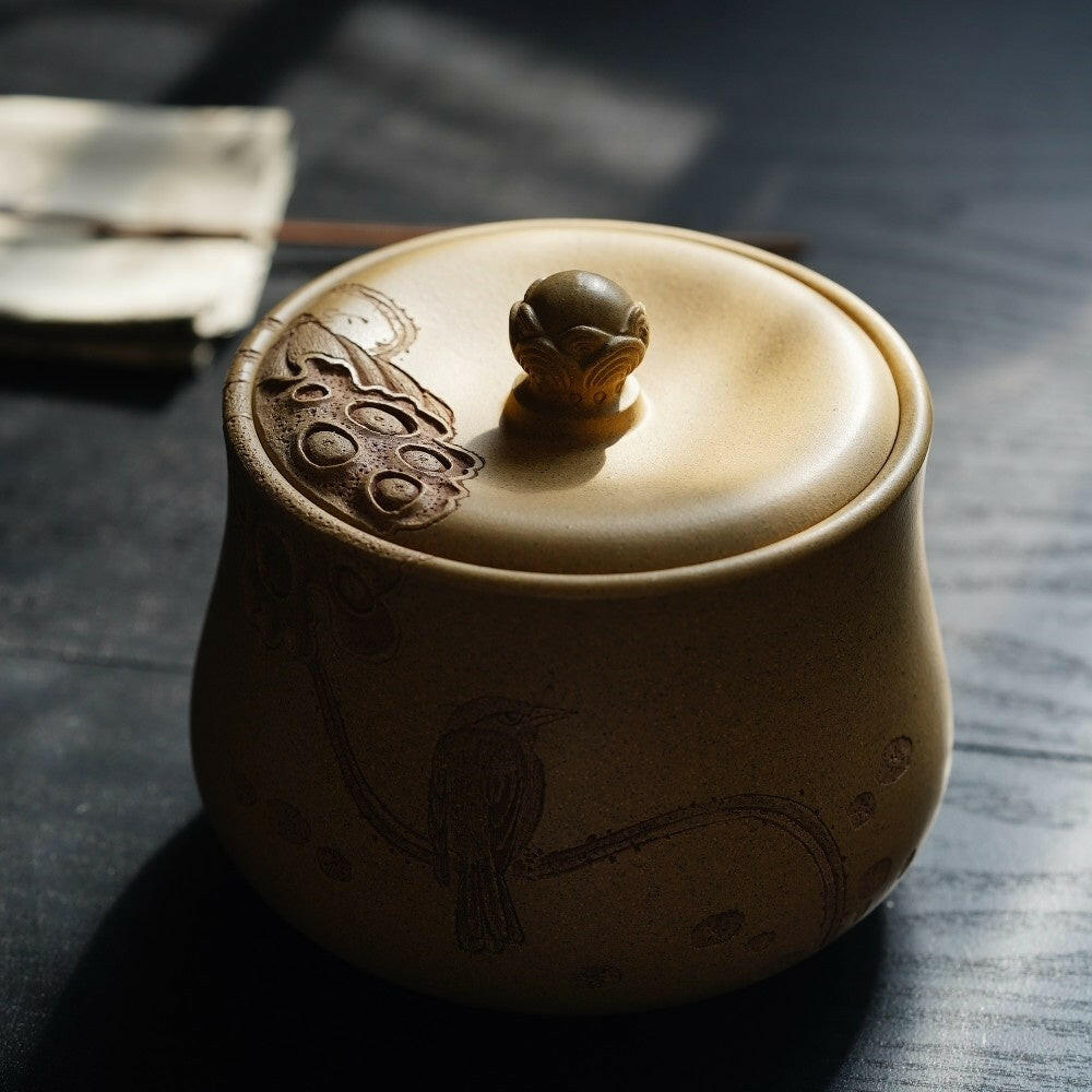 He Lian - Yixing Handmade Zisha Teacan - zycs_China