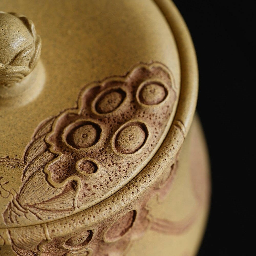 He Lian - Yixing Handmade Zisha Teacan - zycs_China