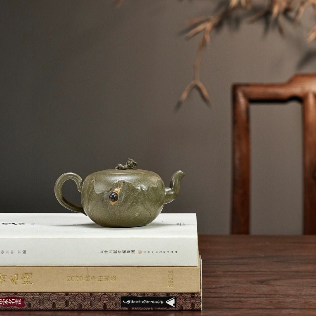 He Qu 180cc - Yixing Handmade Teapot - zycs_China