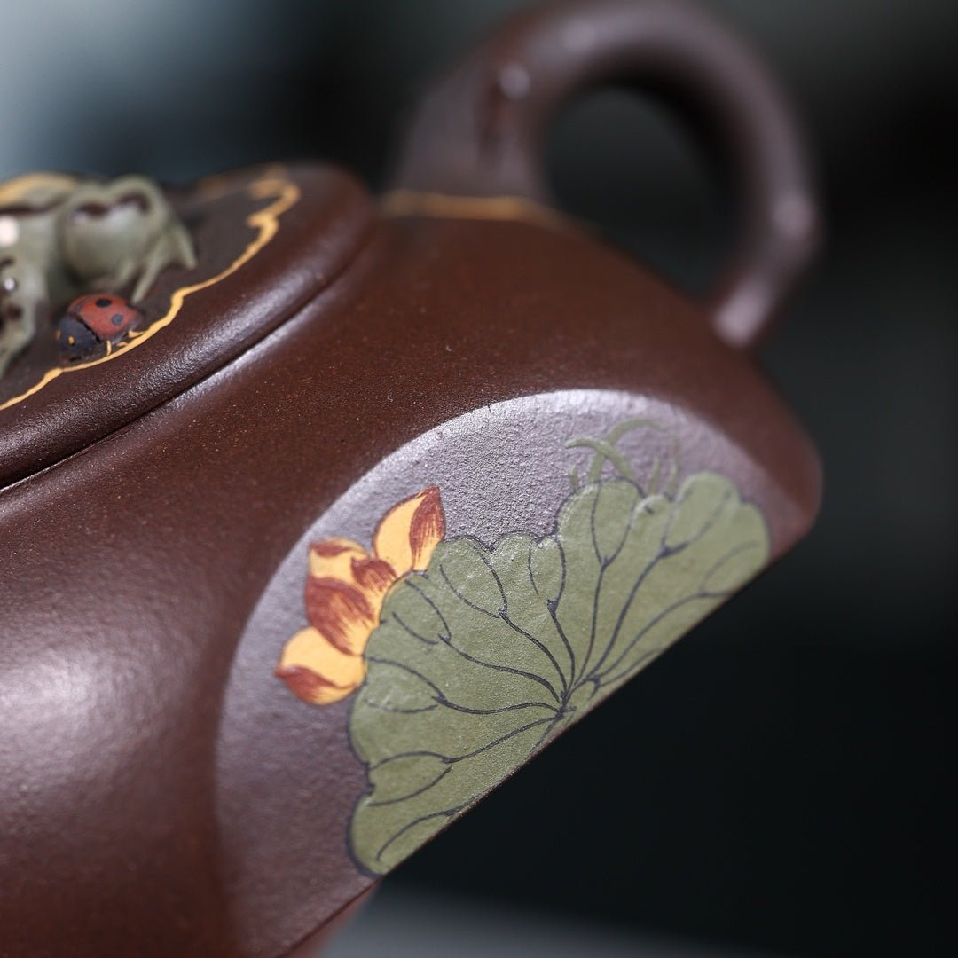 He Tang Qing Qu 150cc - Yixing Handmade Teapot - zycs_China
