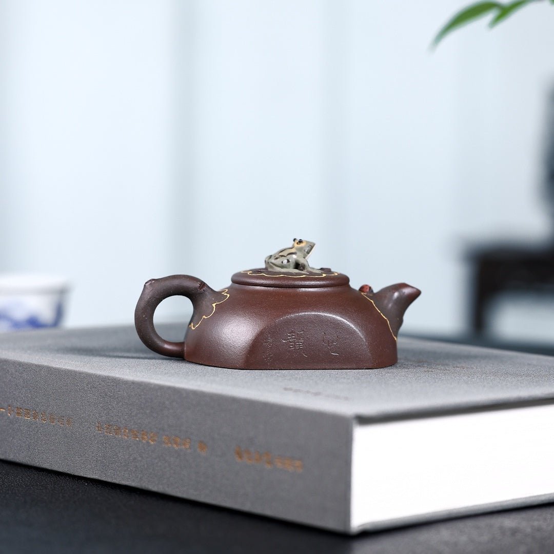 He Tang Qing Qu 150cc - Yixing Handmade Teapot - zycs_China