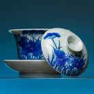 He Tang Qing Qu 155cc - Jing De Zhen Porcelain Gaiwan - zycs_China