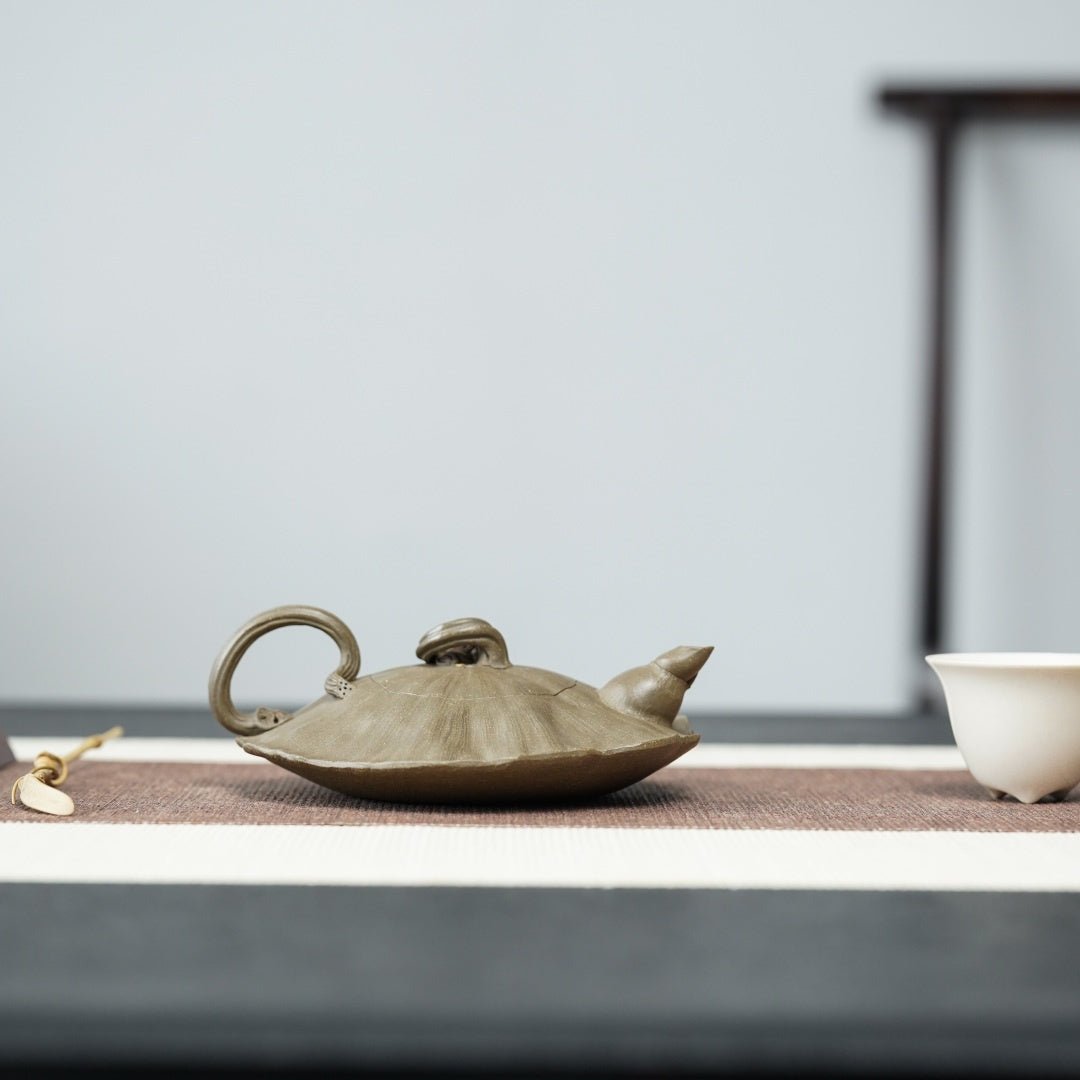 He Tang Qing Qu 200cc - Yixing Handmade Teapot - zycs_China