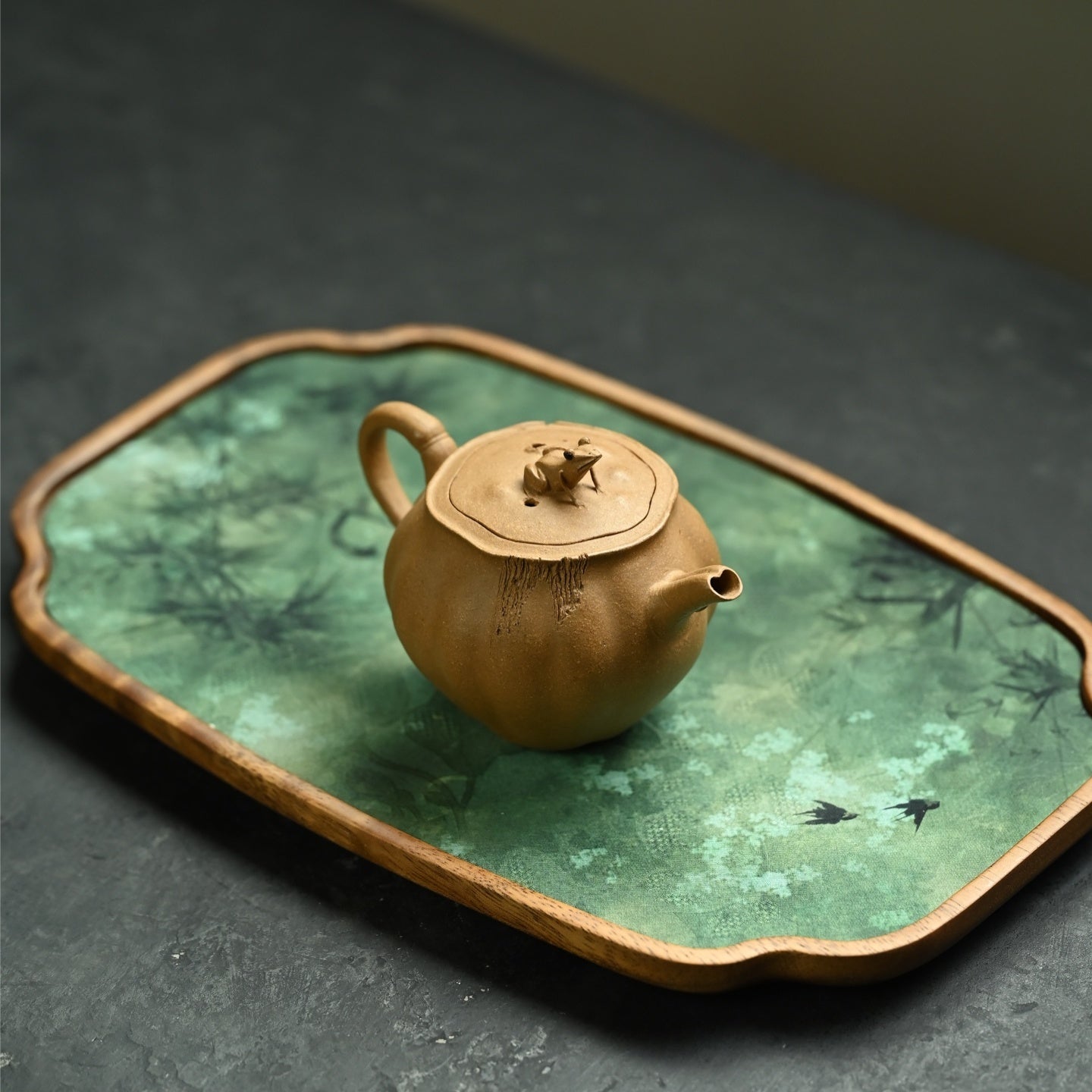 He Tang Wa Qu 170cc - Yixing Handmade Teapot - zycs_China