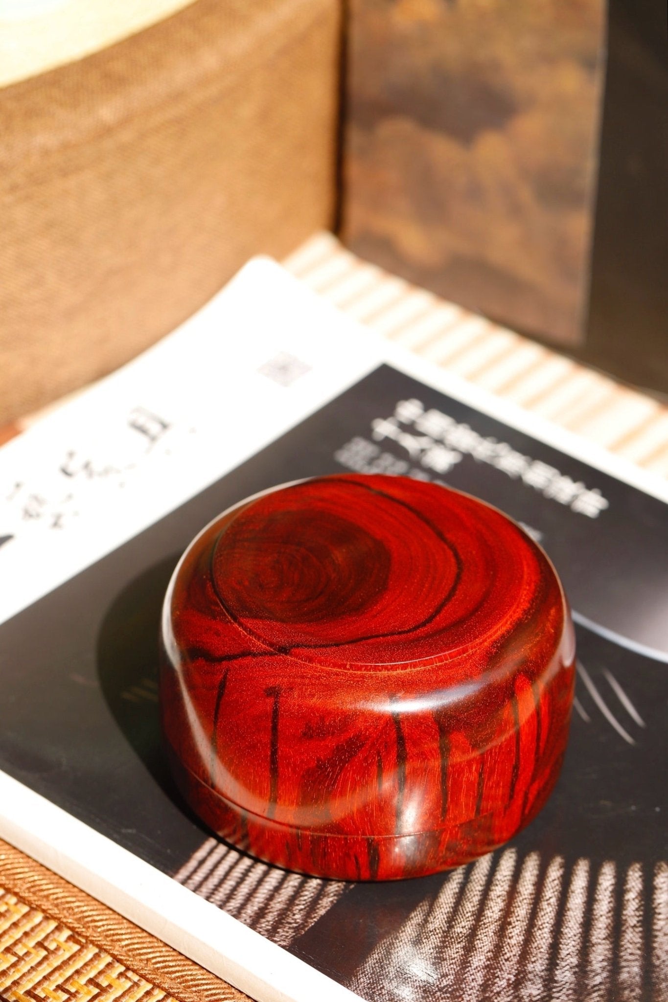 He Tang Ye Se - Wood Sculpture - zycs_China