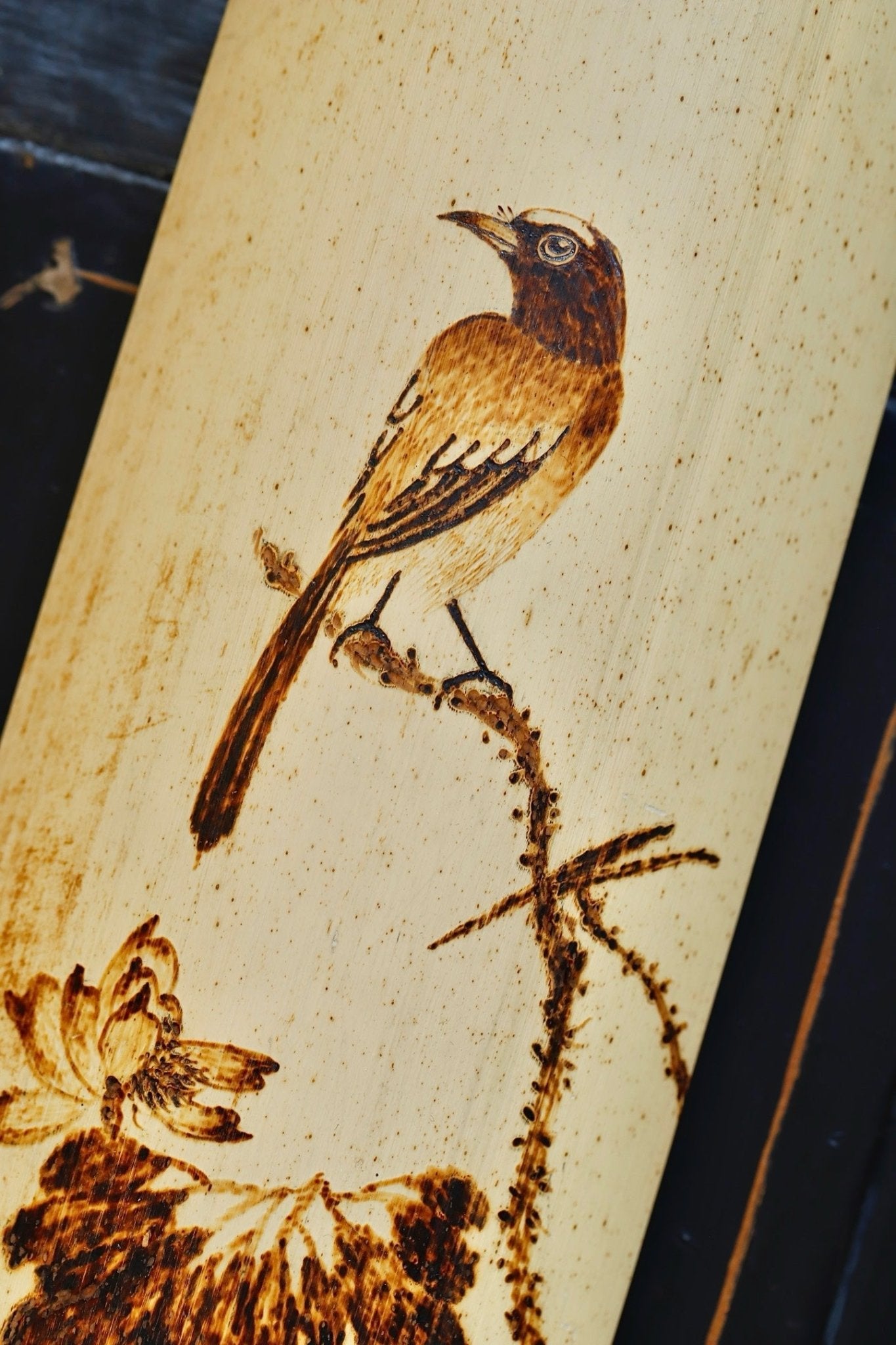 He Tang Ye Se - Wood Sculpture - zycs_China