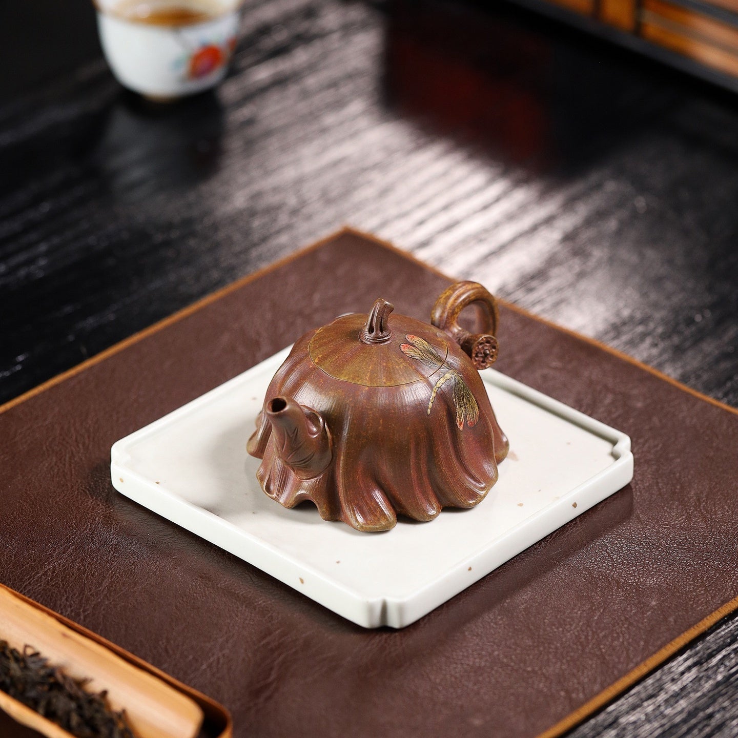 He Tang Yue Se 180cc - Yixing Handmade Teapot - zycs_China
