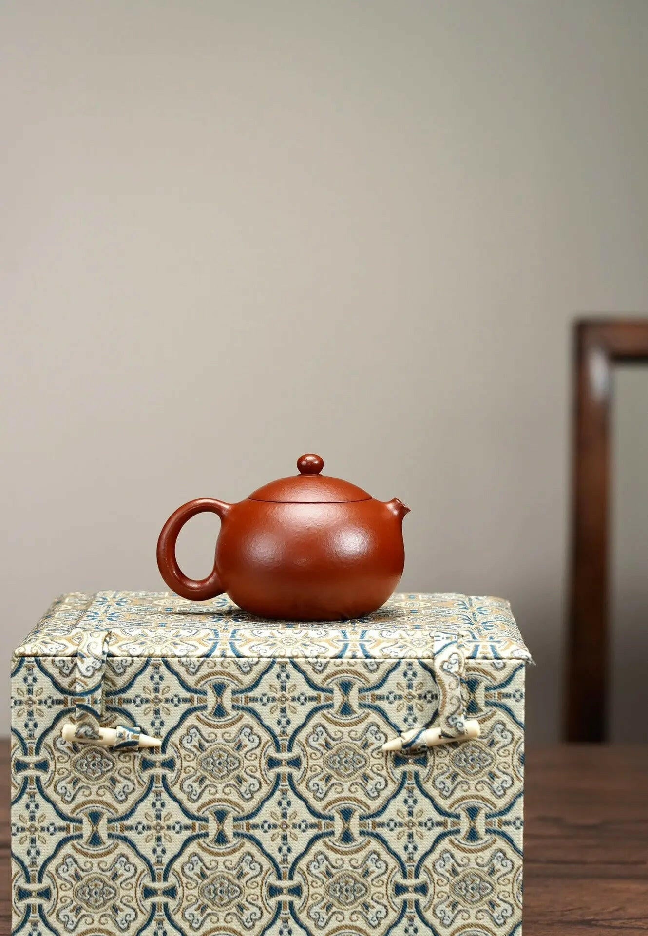 He Tun Xi Shi Teapot 130cc - Yixing Handmade Teapot - zycs_China