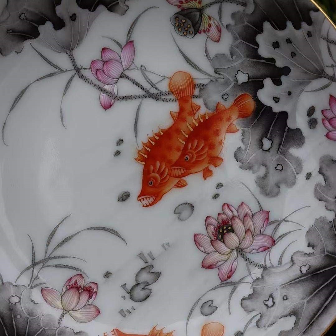 He Wei Gui 100cc - Jing De Zhen Porcelain Gaiwan - zycs_China