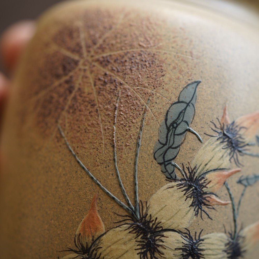 He Xiang - Yixing Handmade Zisha Teacan - zycs_China