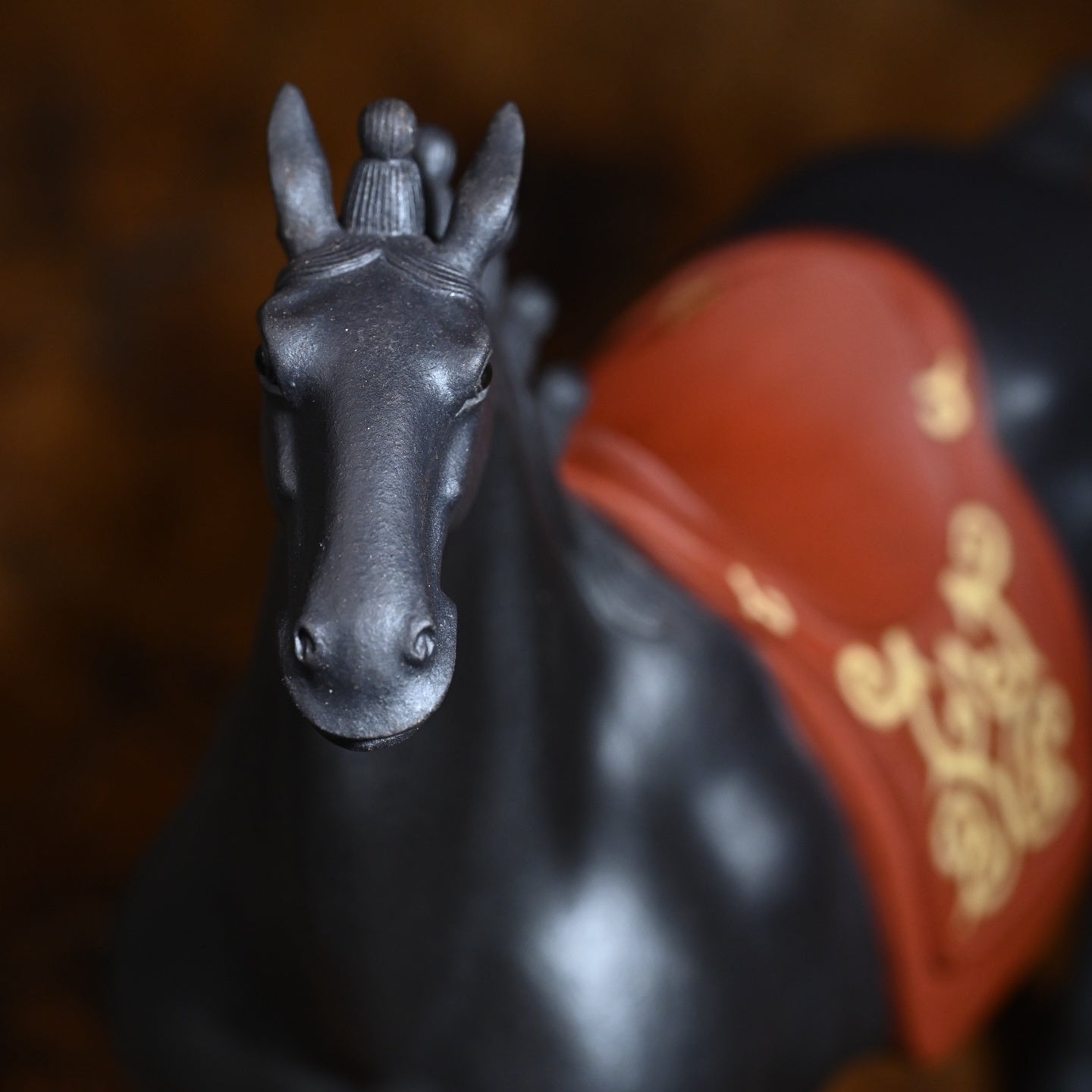 Hei Ma - Zisha Sculpture - zycs_China