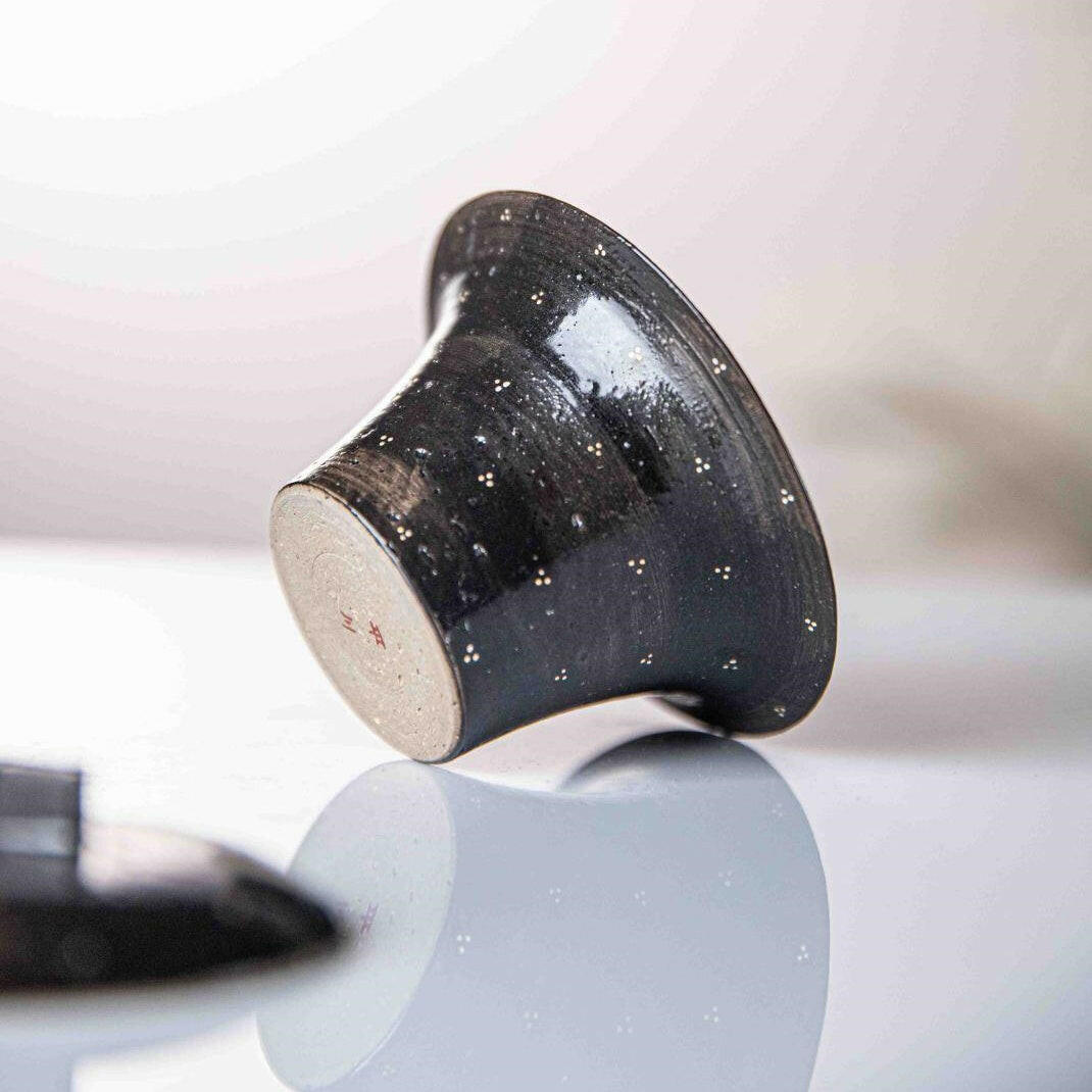 Hei Mei Hua Dian - Jing De Zhen Porcelain Gaiwan - zycs_China