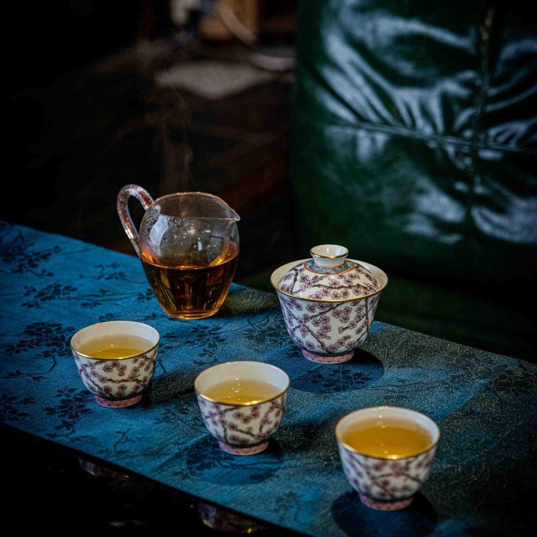 Hong Mei 125cc - Jing De Zhen Porcelain Gaiwan - zycs_China