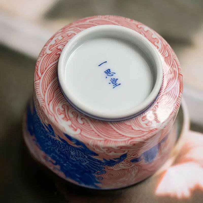 Hong Qi Lin Ta Lang - Jing De Zhen Porcelain Teacup - zycs_China - tea - teapot