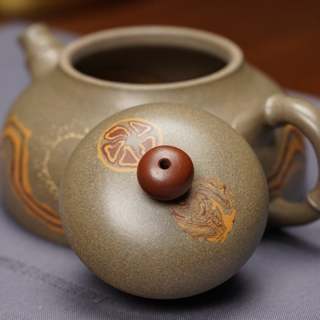 Hong Yun Dang Tou 180cc - Yixing Handmade Teapot - zycs_China