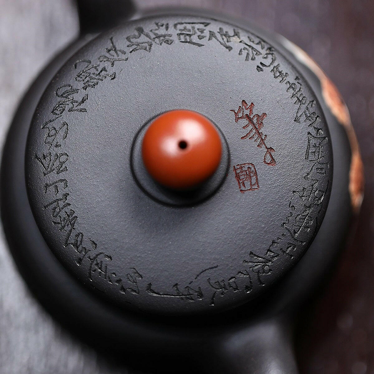 Hong Yun Dang Tou 180cc - Yixing Handmade Teapot - zycs_China